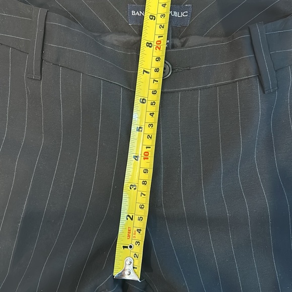 Banana Republic black pinstripe trousers - Picture 8 of 9